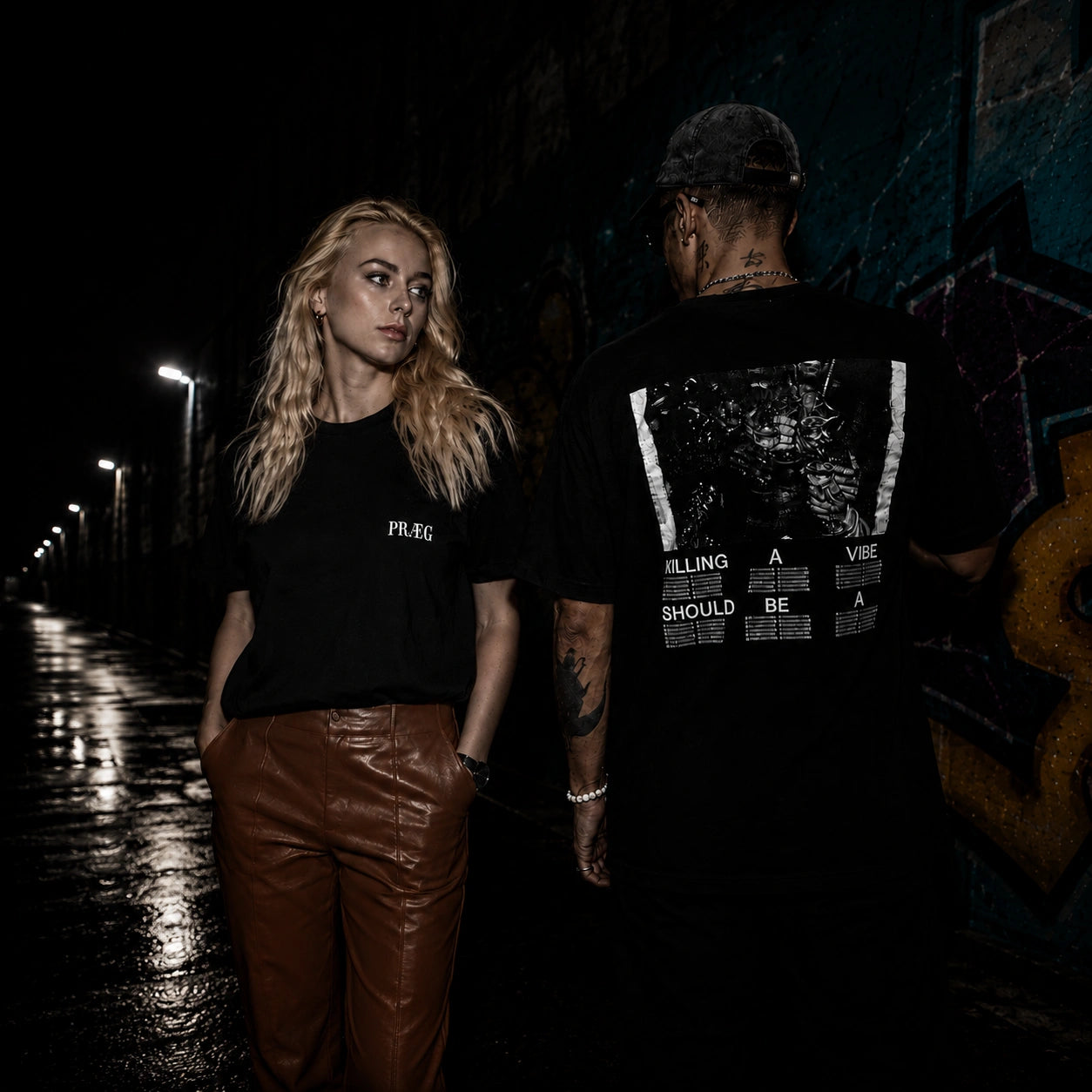 PRÆG models wearing Drop 001 in Copenhagen